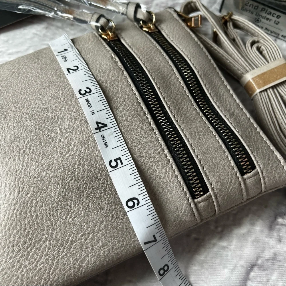 Nina Multi Zipper Crossbody Bag - Picture 9 of 9